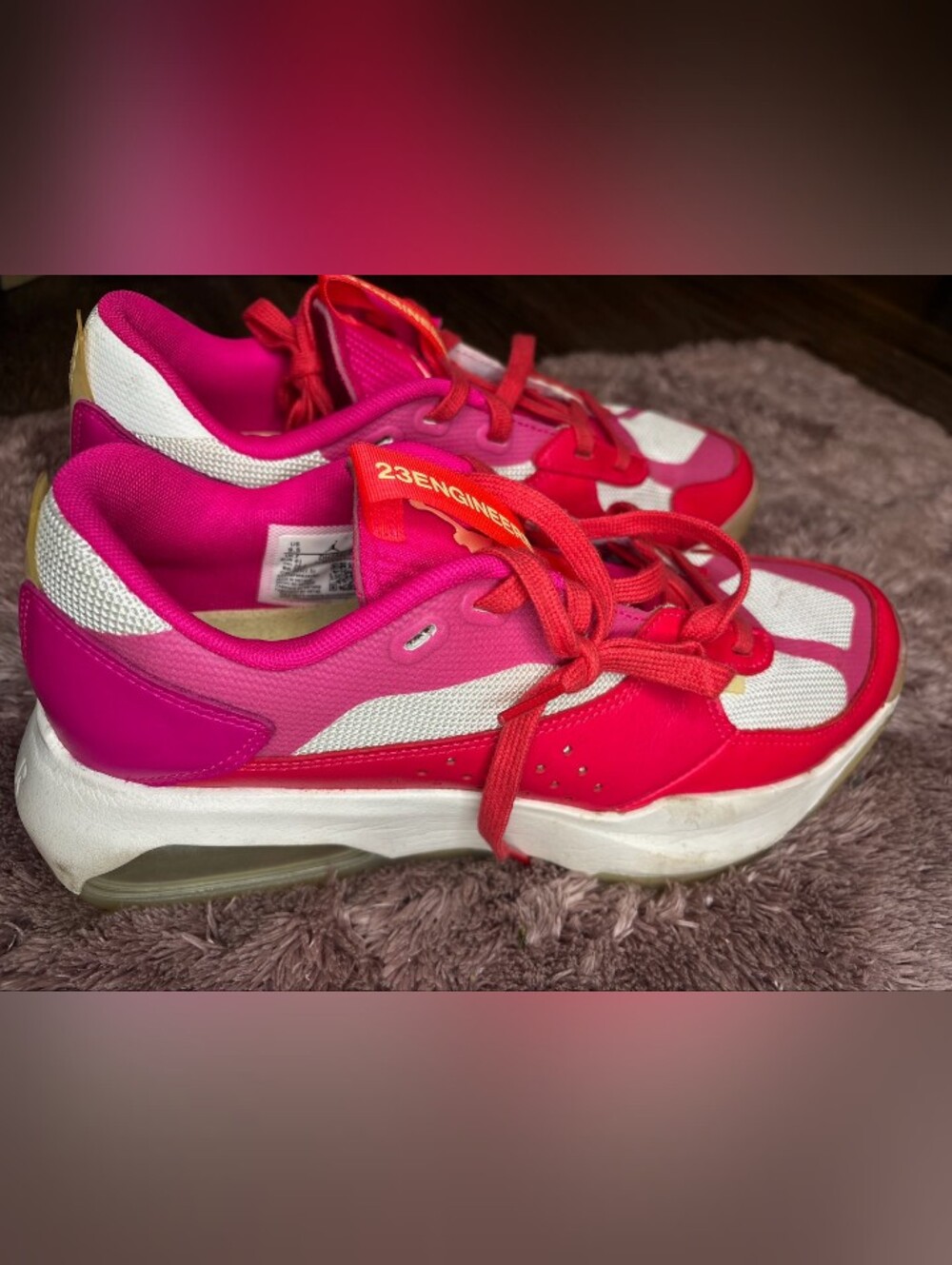 Womens Nike Jordan Air 200E Siren Red Pink Prime Shoes DH7381-606 Size 9.5 excel